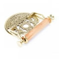 thumbnail image 5 of Renovators Supply Brass Toilet Paper Holder, 'The Crown', Polished Brass Finish, 5 of 9