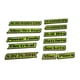 thumbnail image 1 of 12 etiquetas magnéticas para cajas de herramientas, etiquetas reutilizables para cajones de metal, uso versátil para gabinetes, carritos y almacenamie Verde, 1 of 9
