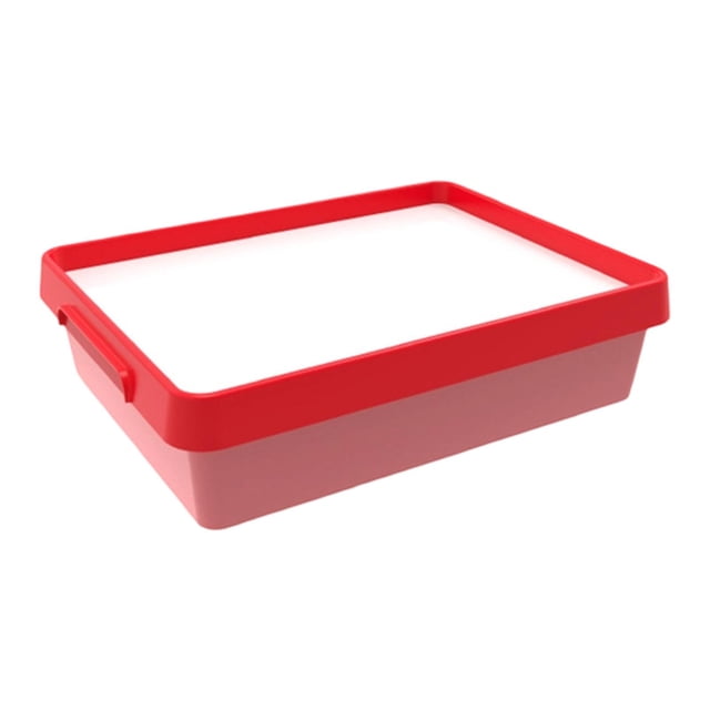 koolsoo Sand Painting Light Box Boys Girls Color Shape Cognition Sensory Light Table Red
