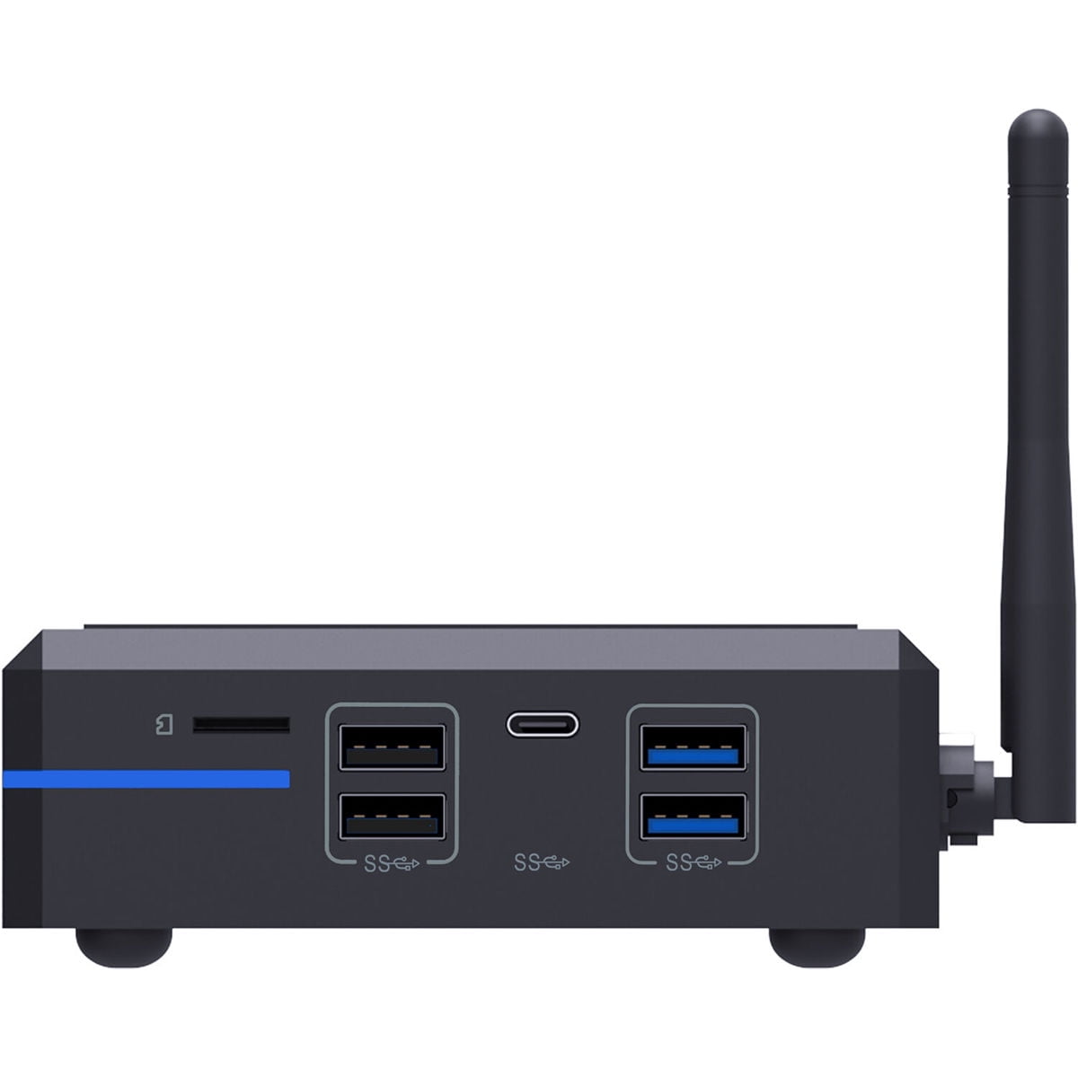 Azulle Byte Desktop Computer, Intel N-Series N4500, 4 GB, 64 GB Flash Memory Capacity, Mini PC