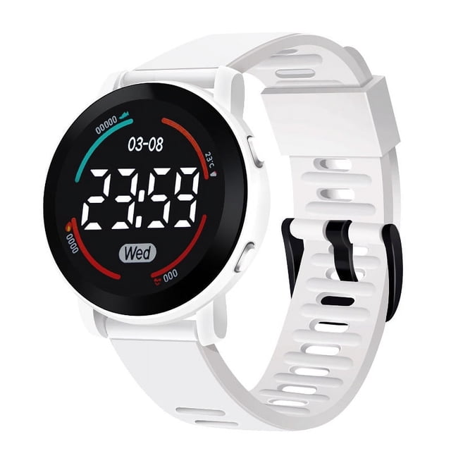 Reloj electrónico de moda, resistente al agua, sencillo, informal, deportivo, para estudiantes, para exámenes, LED