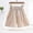 Beige, variant on Amidoa Solid Color Girl Shorts Elastic Waist Wide Leg Casual Summer Shorts,Green,12-13Years