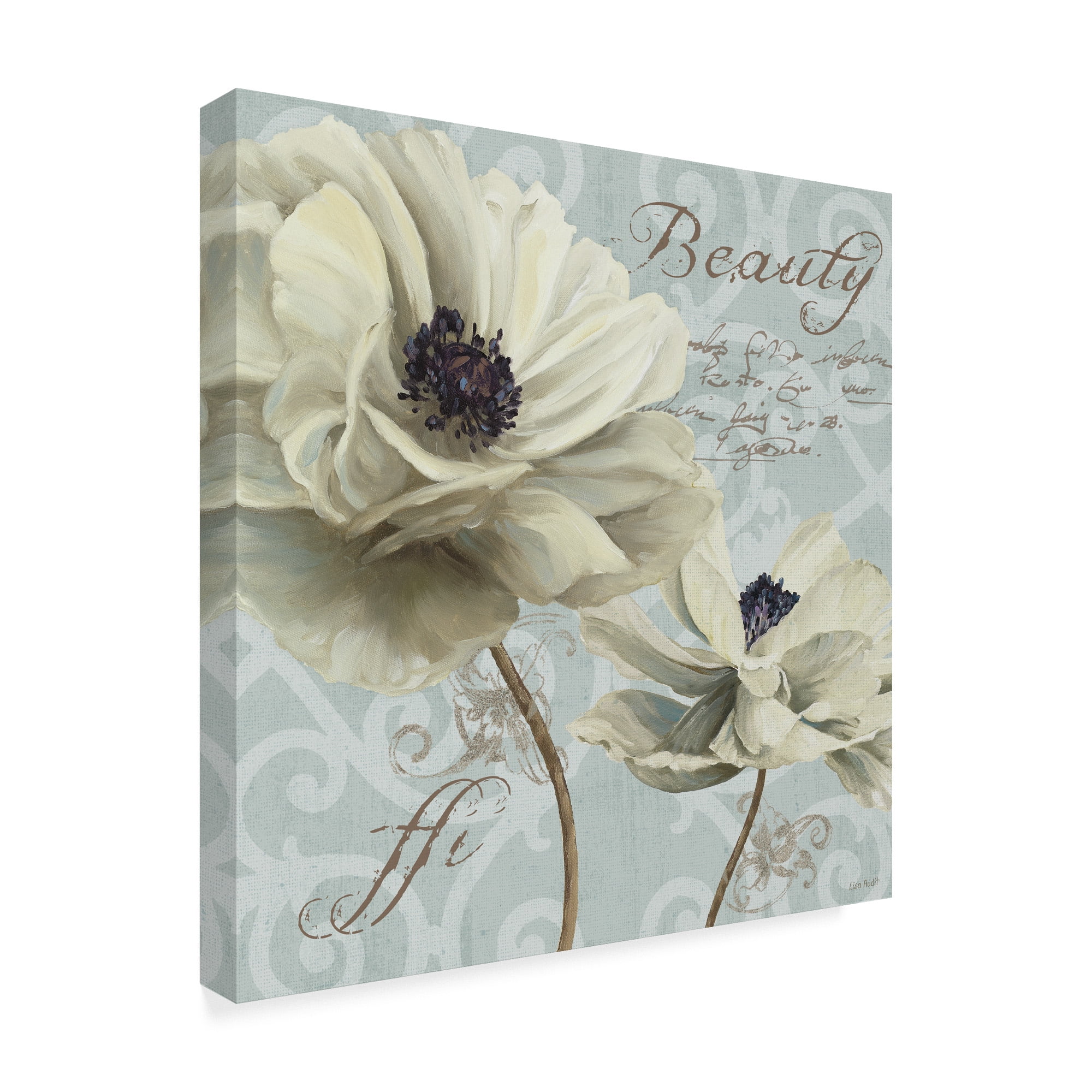 Trademark Fine Art 'Blue Summer VI' Canvas Art by Lisa Audit