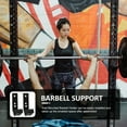 thumbnail image 4 of 2Pcs Wall Mounted Barbell Rack Barbell Storage Rack Weight Bar Holder Fitness Equipment Rack, 4 of 4