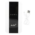 thumbnail image 2 of 4G/5G WiFi Hotspot, Unlocked USB WiFi Modem with SIM Card Slot, Portable Travel Router for Smartphone Tablet Laptop, Supports 150Mbps, 10 Device, 2 of 7