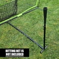 thumbnail image 2 of SWINGRAIL Universal Batting Tee Attachment for Baseball & Softball Practice Net Frame, Great for Youth All Skill Levels, Adjustable Height from 27" to 37" for Batting, Hitting, Fits Most Carry Bags, 2 of 9