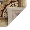 thumbnail image 7 of Sensation Traditional 10.6' x 14.6' Ivory and Scarlet Polypropylene Indoor Area Rug, 7 of 7