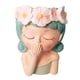 thumbnail image 1 of Jardinera, Jardineras con Cara de Niña, Maceta Bonsai, Decoración de Mesa, Decoración del Hogar, Estilo B, 1 of 9
