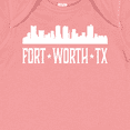 thumbnail image 4 of Inktastic Fort Worth Texas Skyline TX Cities Boys or Girls Baby Bodysuit, 4 of 5