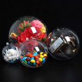 thumbnail image 4 of 15 piezas de bolas huecas de plástico para decoración navideña, bolas huecas para centro comercial, bolas transparentes para ventana, caja de dulces, envío directo, 4 of 4