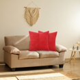 thumbnail image 4 of 18x18 Inch Corduroy Throw Pillow Covers Decorative Cushion Cases Soft Textured Farmhouse Boho Pillow Shams for Sofa Couch Living Room Bedroom Home Decor Modern Nordic Style, 4 of 4
