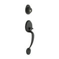 thumbnail image 6 of Copper Creek Mid Century Modern Satin Stainless Door Handleset, 6 of 7