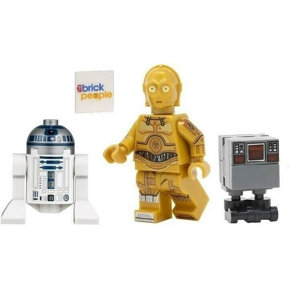 LEGO Star Wars: R2-D2 and C-3PO Minifigures with Gonk Droid (GNK)