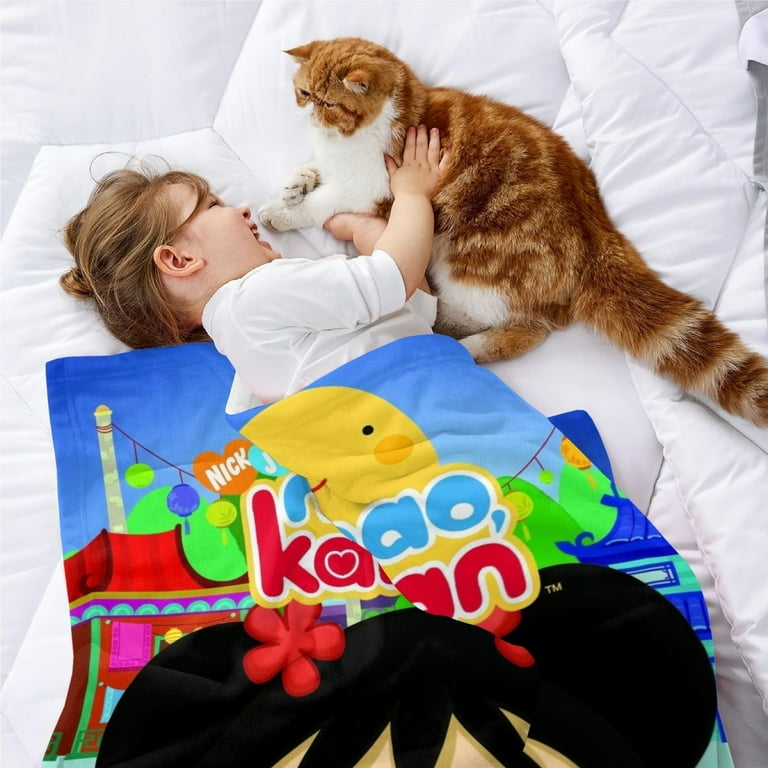 Ni Hao Kai Lan Flannel Blanket Bed Sofa Couch Throw Cozy