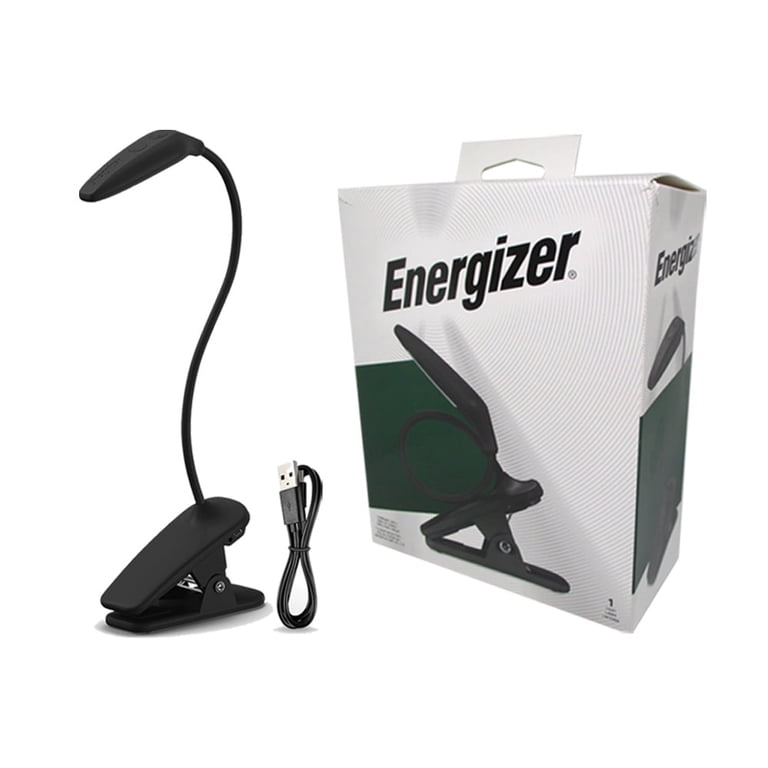 Rechargeable LED Clip-On Book Light with Flexible Neck photo 1