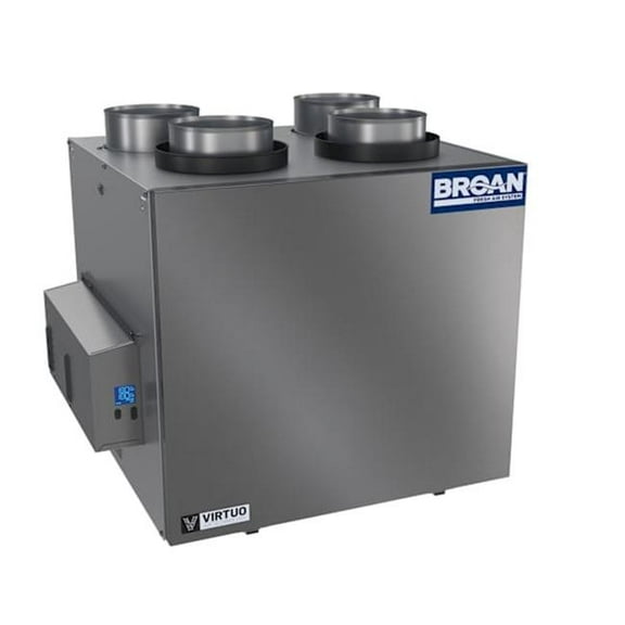 Broan B210e75rt Ai 206 Cfm Wall Or Ceiling Mounted Energy Recovery Ventilator