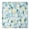Pioneer Flower Floral-1, variant on Pioneer Flower Floral Print Pattern Square Fitted Tablecloth with Elastic Edge,Square Table Cover,Washable Elastic Table Cover for Home Kitchen Party Decor 34"x34"