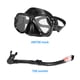 thumbnail image 5 of Gafas de buceo Lixada Adultos Freediving Mask Snorkel Set antiniebla Buceo Snorkel Gafas Set Scuba N Tomshoo Gafas de buceo, 5 of 7