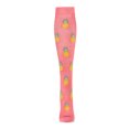 thumbnail image 3 of Wellfit Women's Pineapple Paradise Bamboo Blend 8-15mmHg Graduated Compression Socks, 9-11, Mint, 3 of 7