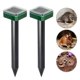 thumbnail image 2 of 2 Uds Ultrasónico Solar Topo Serpiente Ratón Plagas Roedores Repelente Jardín Exterior Anti Mosquito Serpiente Pájaro ANGGREK Otros, 2 of 8