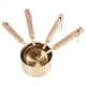 thumbnail image 1 of Juego de Tazas Medidoras y Cucharas Medidoras de 8 Piezas, Con Manejar de Madera AromáTica, Juego Completo de Tazas y Cucharas Medidoras, 1 of 10