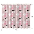 thumbnail image 5 of Halloween Ghosts Pumpkins and Bats Shower Curtain 84"x72" ,Bathroom Decorative Shower Curtains Set with 12 Hooks,Modern Waterproof Washable Shower Curtain, 5 of 6