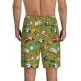 thumbnail image 3 of Kdxio Transportation Prints Print Mens Sleep Shorts Bottoms Soft Comfy Pajama Wear Pants with Drawstring Pockets, 3 of 7