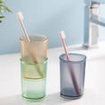 thumbnail image 2 of KAKOWELY Gobelets de Dentifrice 3 Pcs Support de Brosse à Dents Réutilisable Portable Gobelet de Rince-Bouche Style Simple 4.13"X2.76"X2.36 Pouces, 2 of 5