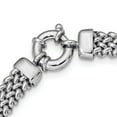 thumbnail image 2 of White Sterling Silver necklace Fancy 18 in 7.3 mm Polished Link, 2 of 4