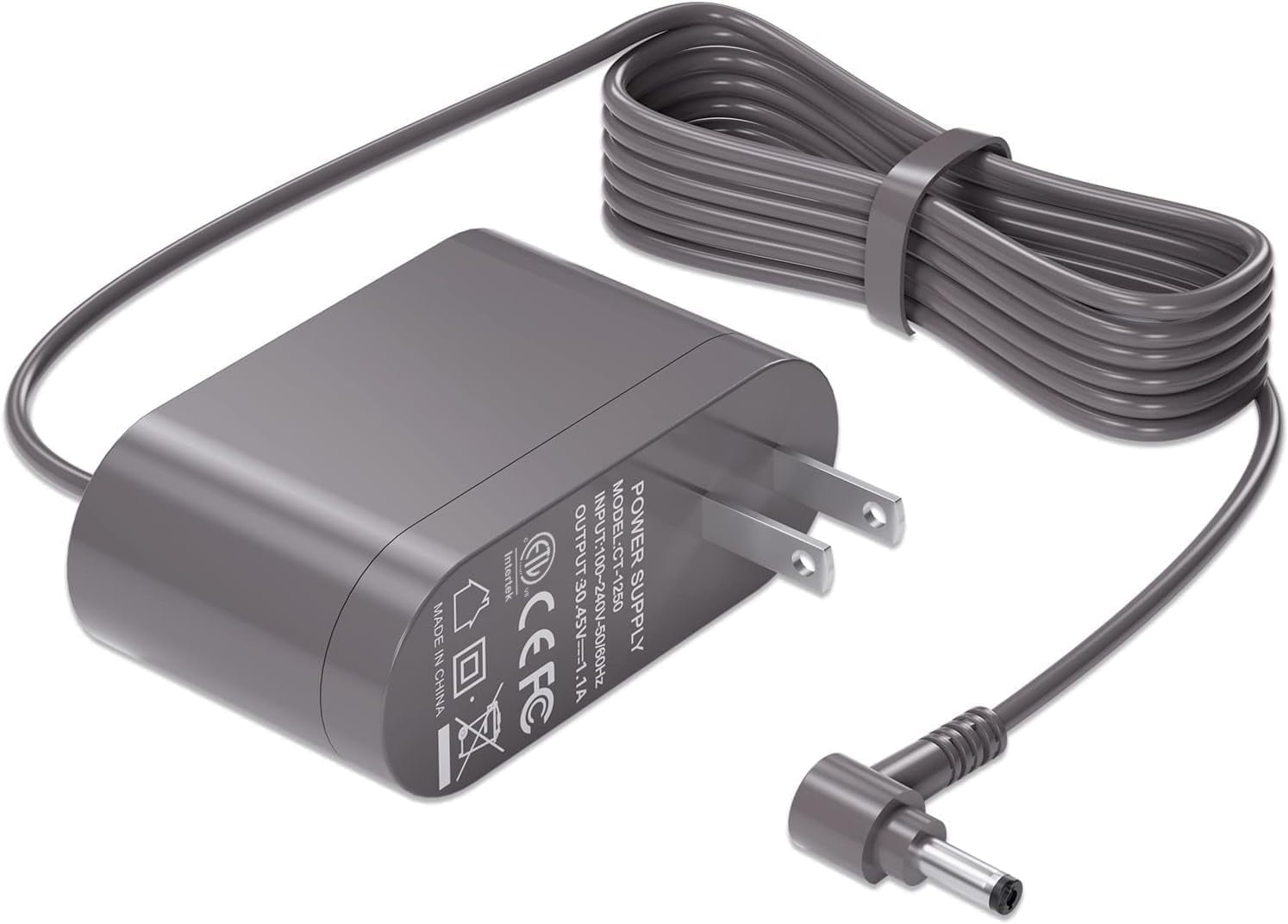 PwrON Charger for Dyson V6-V8, DC58-DC62, SV03-SV06 Vacuum, 26.1V