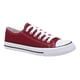 thumbnail image 3 of Sneaker Urban Casual de lona para hombre, color burdeos y blanco, 3 of 4