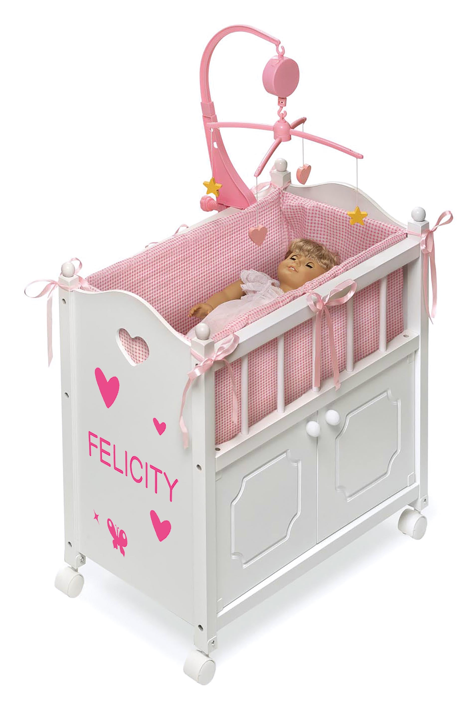 badger basket canopy doll crib