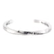 thumbnail image 5 of Brazaletes Ajustables, Brazalete Torcido, Regalo para Mujeres, Niñas, Hermanas, Madres, Amigos, Cumpleaños, , Regal - Acero Sunnimix Pulsera espiral de acero de titanio, 5 of 8