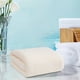 thumbnail image 4 of Solid Color Pineapple Reseau High Density Fleece Marginal Bath Towel Adult Solid Color Enlarged Bath Towel Thickened Marginal Towel 140x70cm, 4 of 4