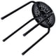 thumbnail image 5 of Juego de 6 taburetes apilables Costway de metal con Respaldo en Forma de Margarita Color negro, 5 of 8