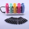 thumbnail image 3 of MesaSe 10 Pcs/Ensemble Rouleaux Magiques Électriques pour Cheveux Secs/humides Ensemble de Rouleaux Courbés Outils de Coiffure, 3 of 8