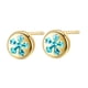 thumbnail image 5 of Pendientes navideños Jinwen dorado para decoración de bodas y compromisos, 5 of 8