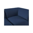 thumbnail image 5 of Meridian Furniture Miramar Navy Durable Linen Textured Modular Sectional, 5 of 14