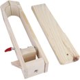 thumbnail image 3 of Leather Retainer Clip Leather Retainer Clamp Wooden DIY Craft Leather Sewing Tool, 3 of 5