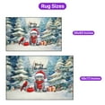 thumbnail image 5 of Merry Christmas Scottish Fold Enjoys Catmas Winter Xmas Holiday Indoor Rug Cat Lover Kitten Owner Gifts Carpet Living Bed Room Sofa Home Decor - 02022, 5 of 5