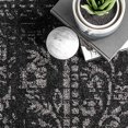thumbnail image 4 of Tapis d'Extérieur 5' x 8' Arlena Noir Vintage, 4 of 5