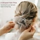 thumbnail image 5 of 250pcs u shaped hair pins,black bun hair pins for women girls and wedding bridal hairdressing salon hairpins with storage box for all hair types (2in), 5 of 5
