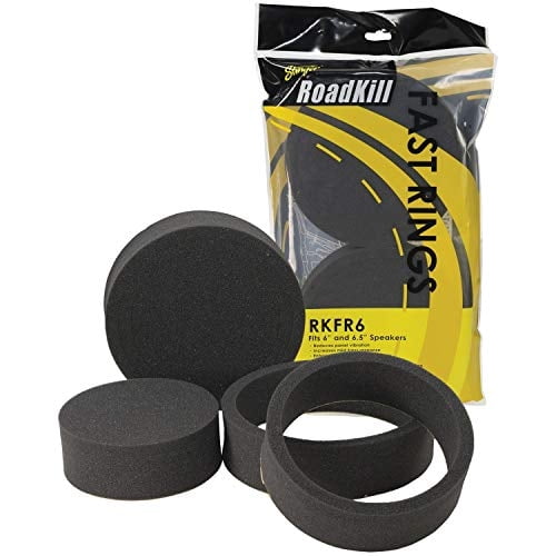 Road Kill RKFR6 Kit de sistema potenciador de altavoces de espuma de 3