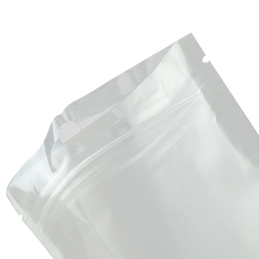 100 White Self Sealing Plastic Retail Packaging Bags, Plastic Bags, Pearl  Bags - Walmart.com