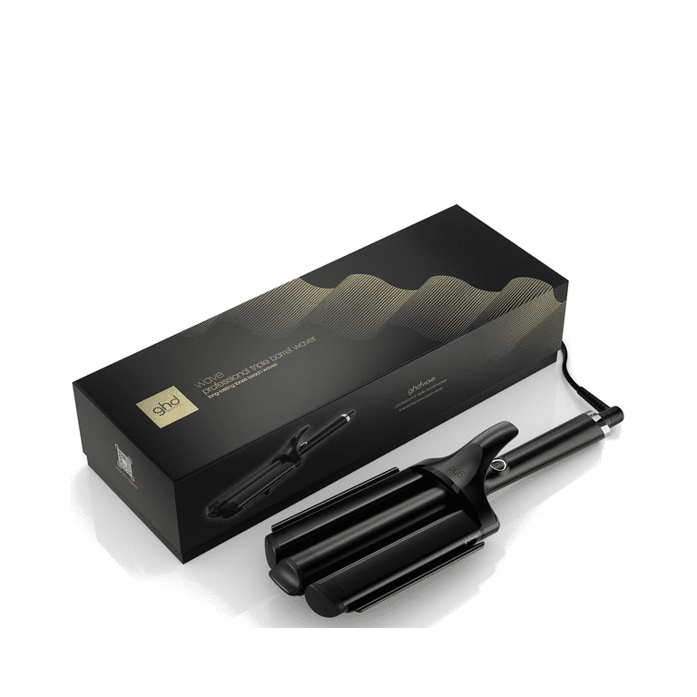 Black Ceramic Barrel Hair Curler by GHD Amazon.com: ghd Curve Classic Wave Curling Wand - 0.5” to  main image 2