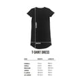 thumbnail image 2 of Women's Ghostbusters Arcade Neon Black T-Shirt - Adult Crew Neck Tee Dress: Medium, 2 of 2