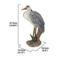 thumbnail image 3 of Hi- Line Gift 87687-A Heron Standing Statue, 3 of 3