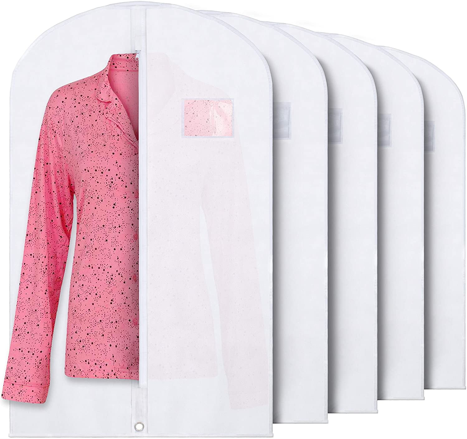 Plixio 40” Garment Bag Garment Bag for Hanging Clothes Garment Bag