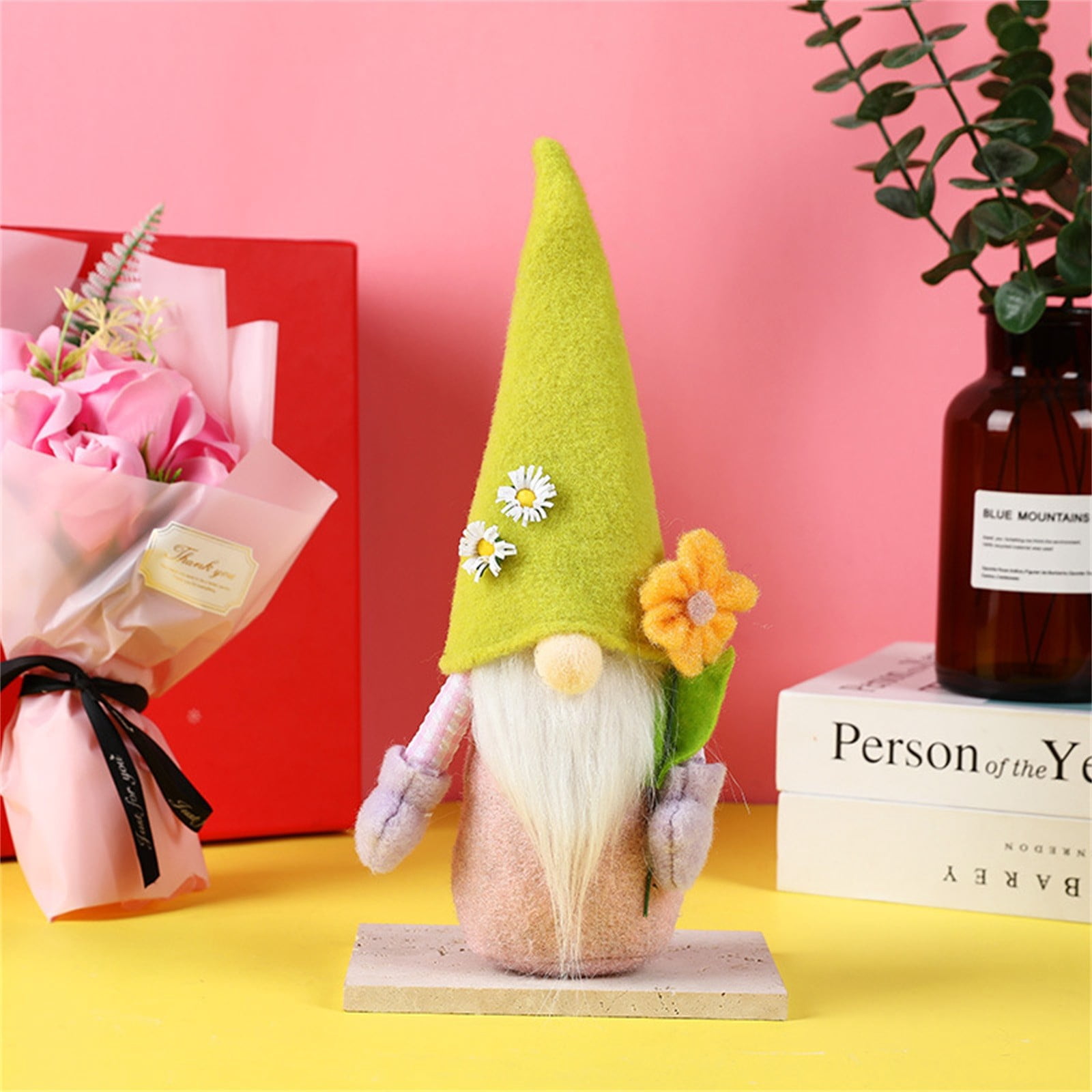 Muñeco sin rostro con flores Fiudx Rodolfo Decoración | Walmart en línea