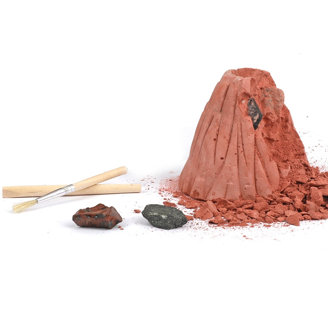 Volcano Kit Realistic Educational DIY Volcano Toy Digging up Kit for ...